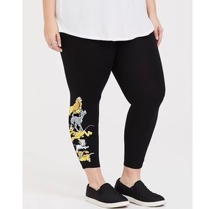 Torrid Disney Dog Premium Cropped Leggings